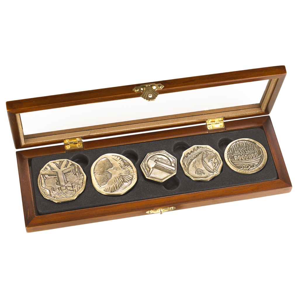 The Hobbit - Dwarven Treasure Coin Set (2)