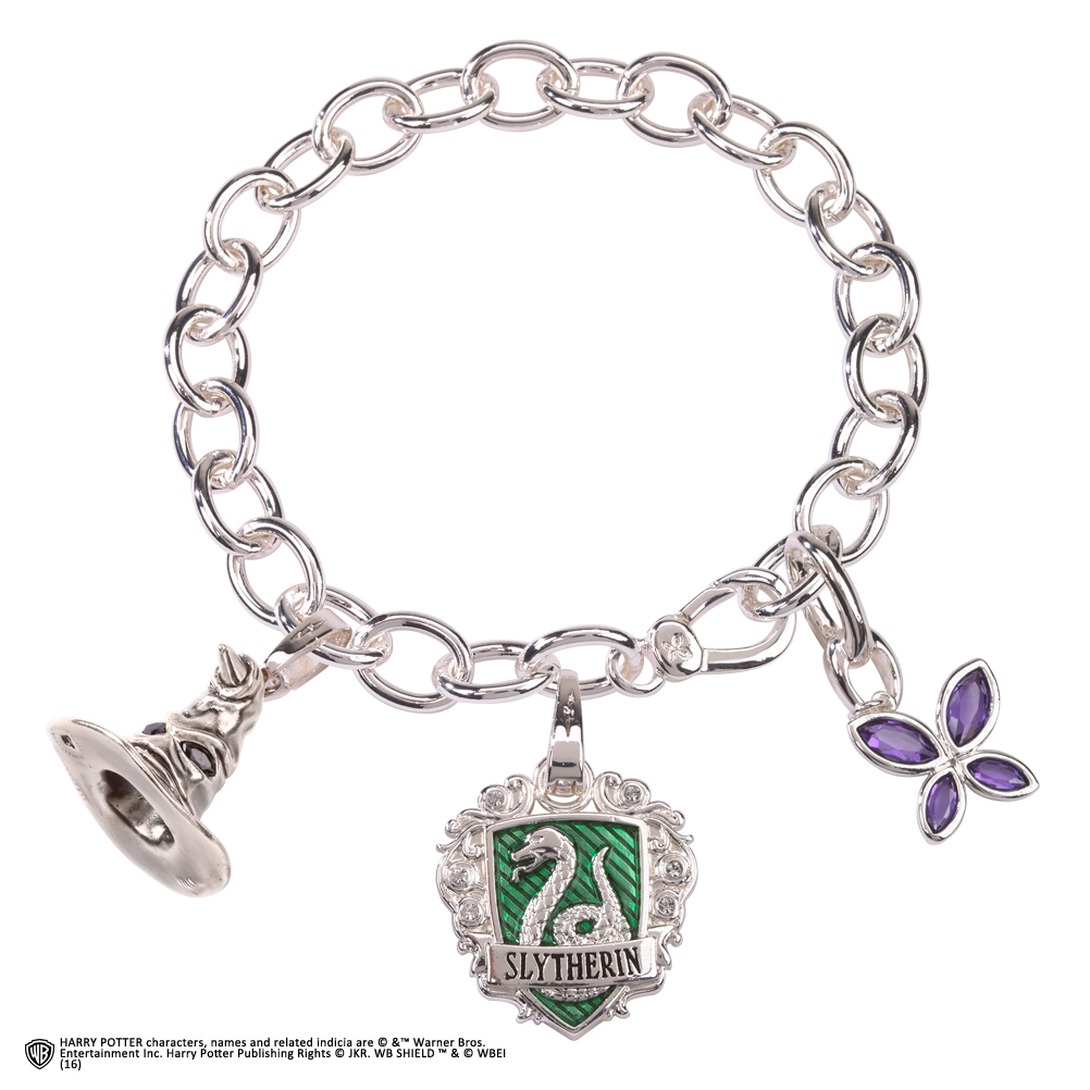 Lumos HP Slytherin Charm Bracelet