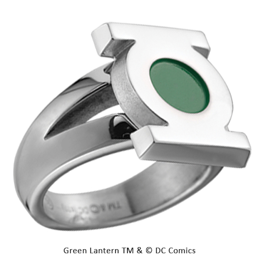 Green Lantern Emblem Ring US size 10