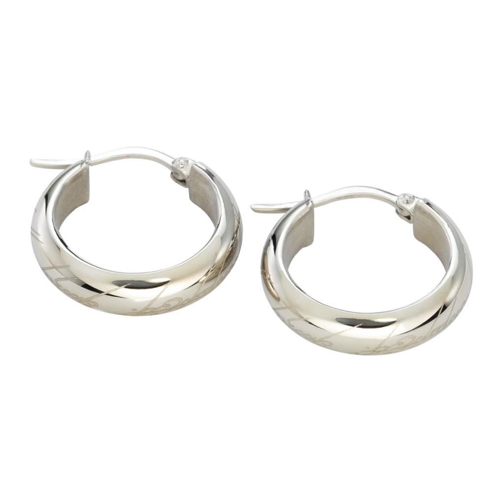 One Ring Earring Stainless Steel