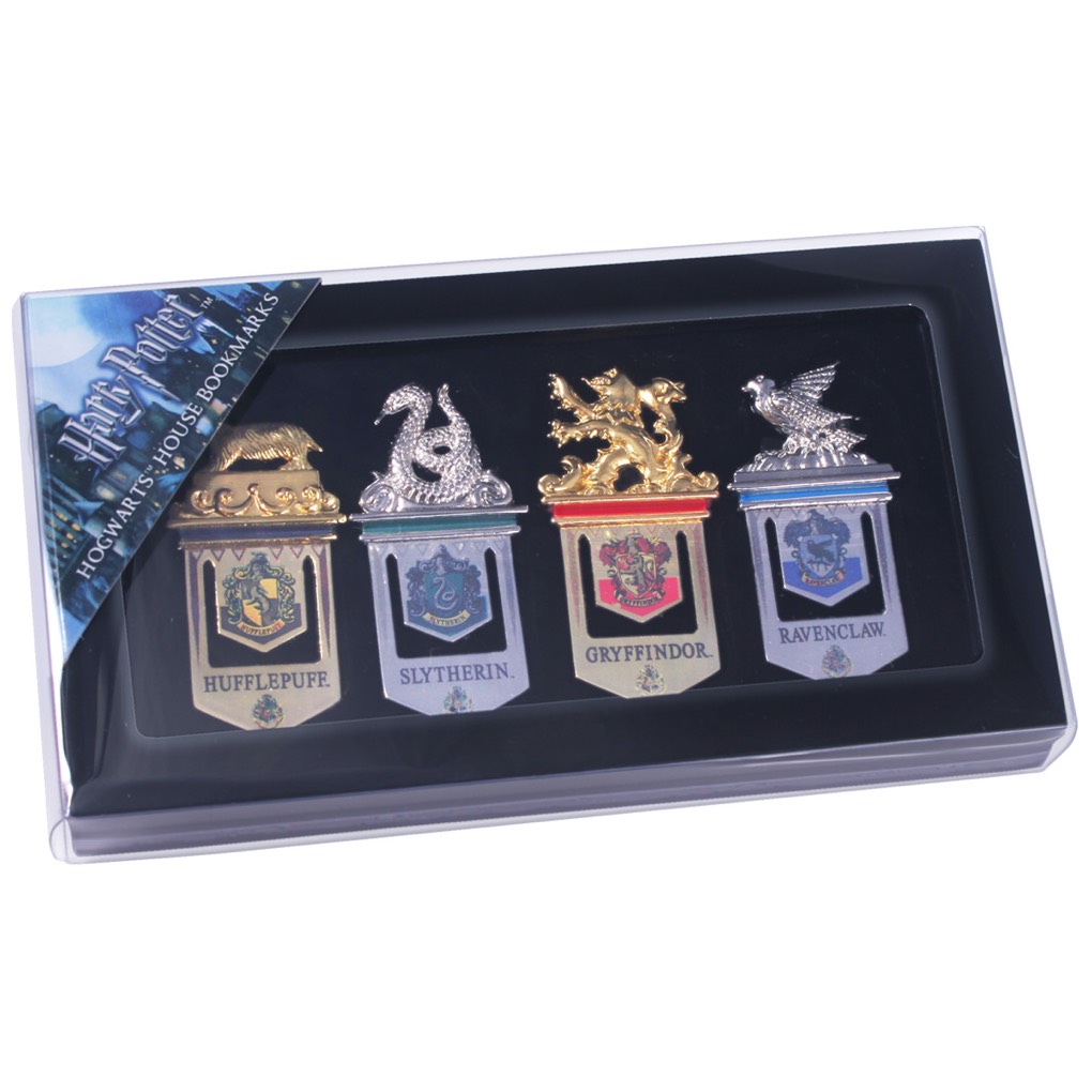 Hogwarts Bookmarks (clear pack) (4)