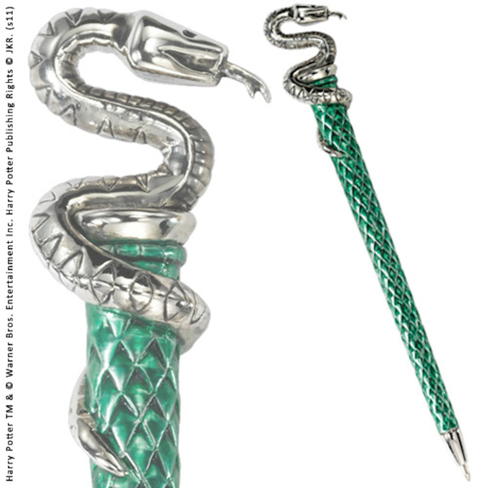 Slytherin Pen Silver Plated (6)