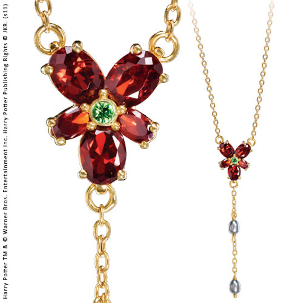 Hermione Red Crystal Necklace