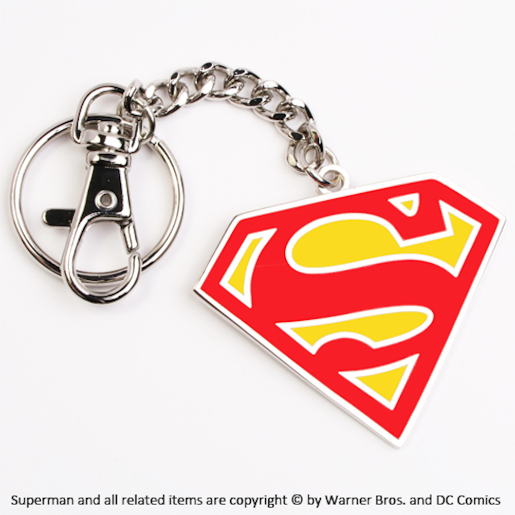 Superman 5cm Colour Logo Keychain (10)
